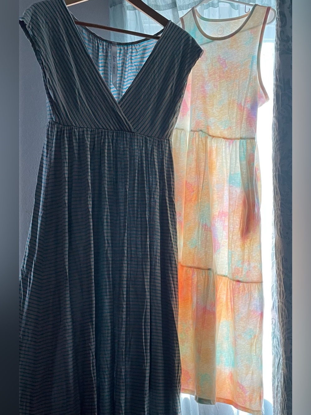 Bundle of Two Lightweight Beach Dresses size Medium